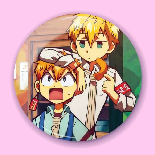 Аніме значок Туалетний привид Ханако (Toilet-bound Hanako-kun) 13, 56 мм