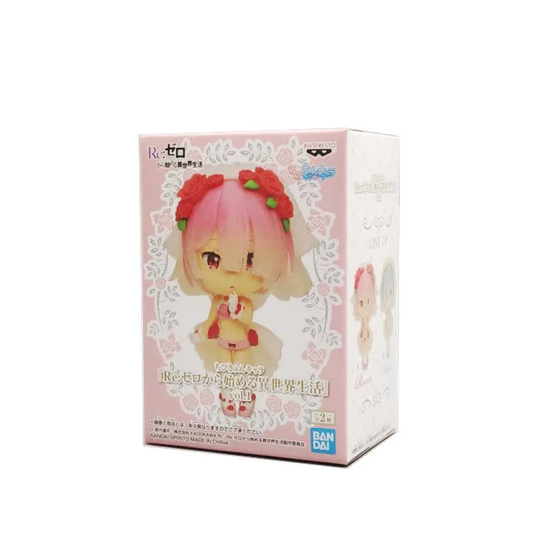 Аніме фігурка Рам (Ram) — Re:Zero. Життя з нуля в іншому світі (Re:Zero Starting Life in Another World), Chibi Kyun Chara Vol. 1, 6 см 2