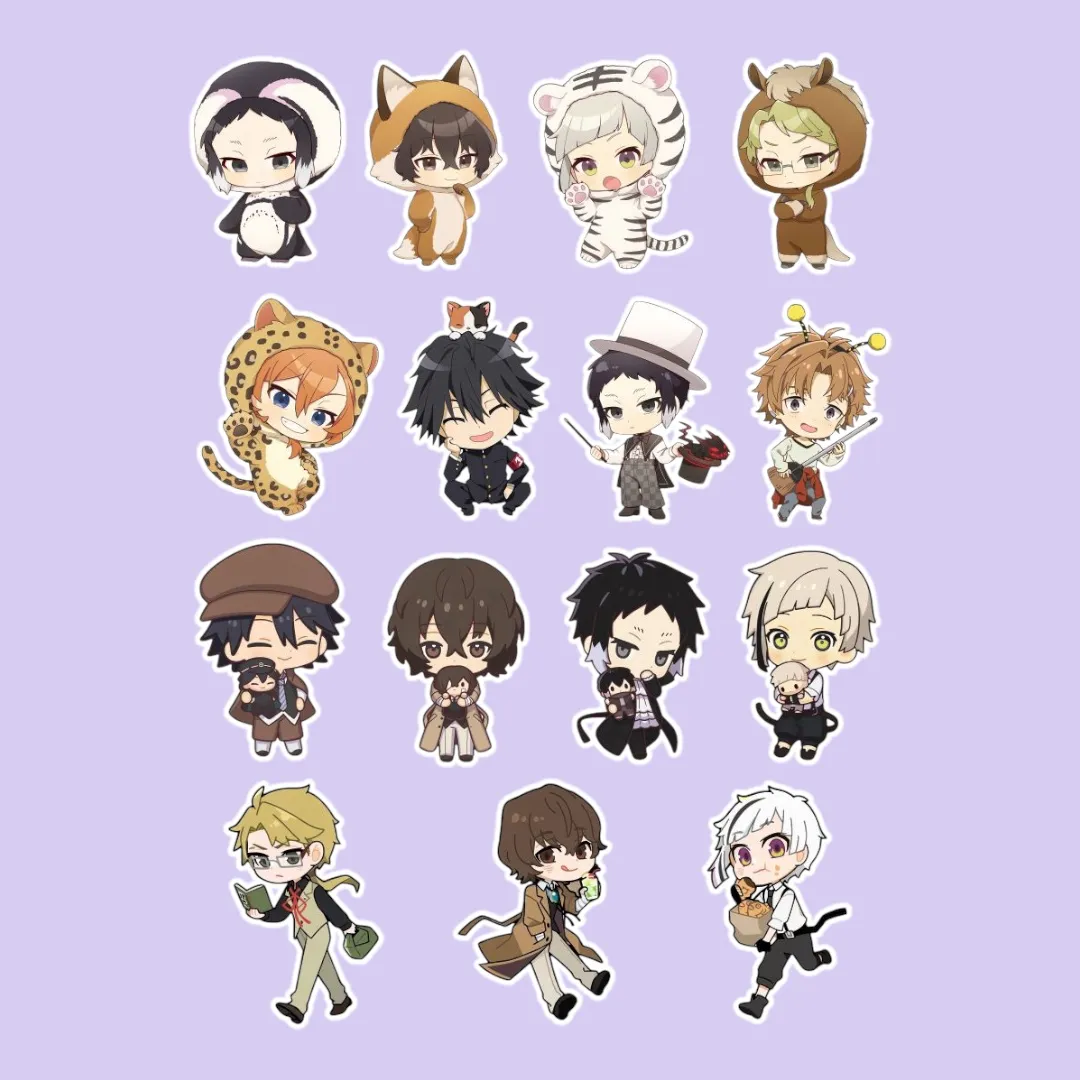Наліпки Bungo Stray Dogs 1