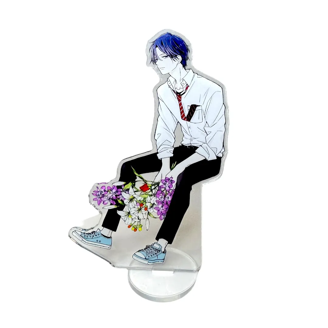 Аніме акриловий стенд — Моя історія кохання з Ямадою 999 рівня (Yamada-kun to Lv999 no Koi wo Suru), 16 см