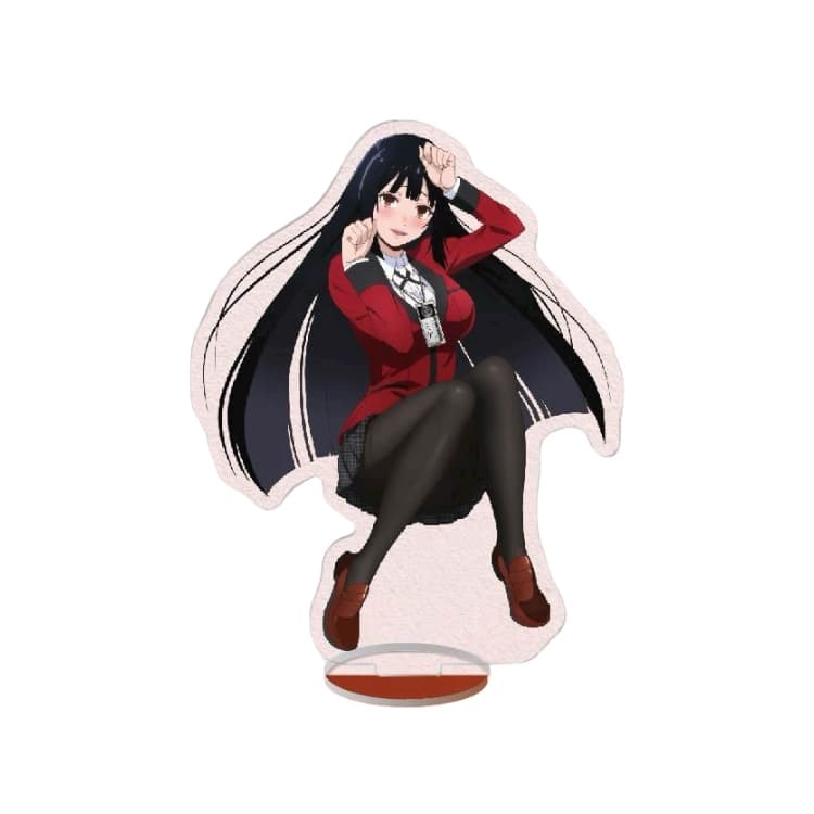 Аніме акриловий стенд Юмеко Джабамі (Yumeko Jabami) — Шалений азарт (Kakegurui), 15 см
