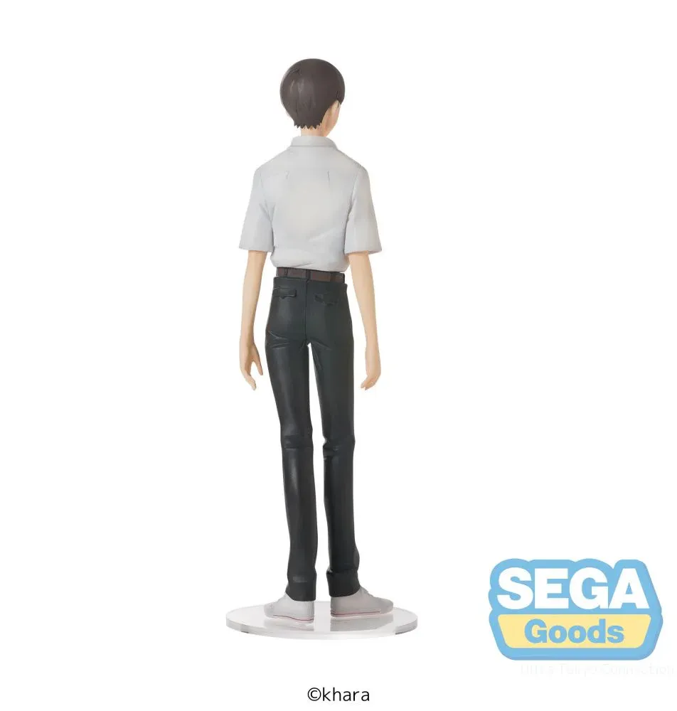 Аніме фігурка Шінджі Ікарі (Shinji Ikari) School Uniform Ver. Sega Rebuild of Evangelion — Єванґеліон (Evangelion), 22 см 4