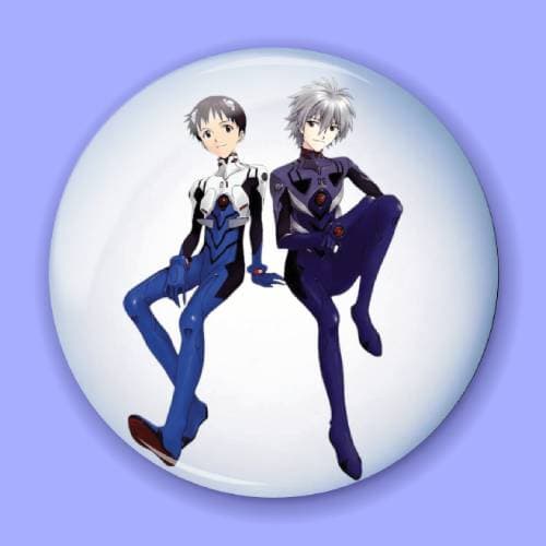 Аніме значок Єванґеліон (Evangelion) 5, 56 мм