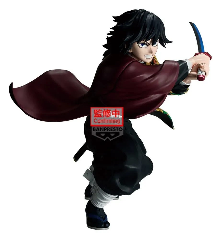 Аніме фігурка Ґію Томіока (Giyu Tomioka II) — Клинок, який знищує демонів (Demon Slayer: Kimetsu no Yaiba), серія Maximatic, 19 см, виробник Banpresto 3