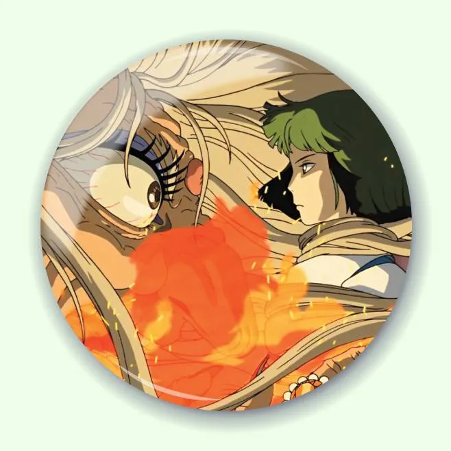 Аніме значок Віднесені привидами (Spirited Away) 3, 56 мм, глянець