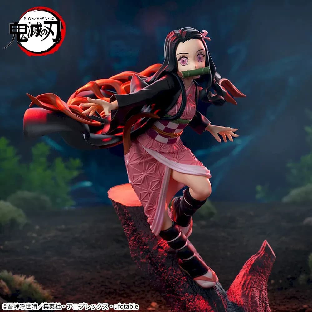 Аніме фігурка Незуко Камадо (Nezuko Kamado) — Клинок, що знищує демонів (Demon Slayer: Kimetsu no Yaiba), серія Xross Link, виробник Sega, 16 см 4