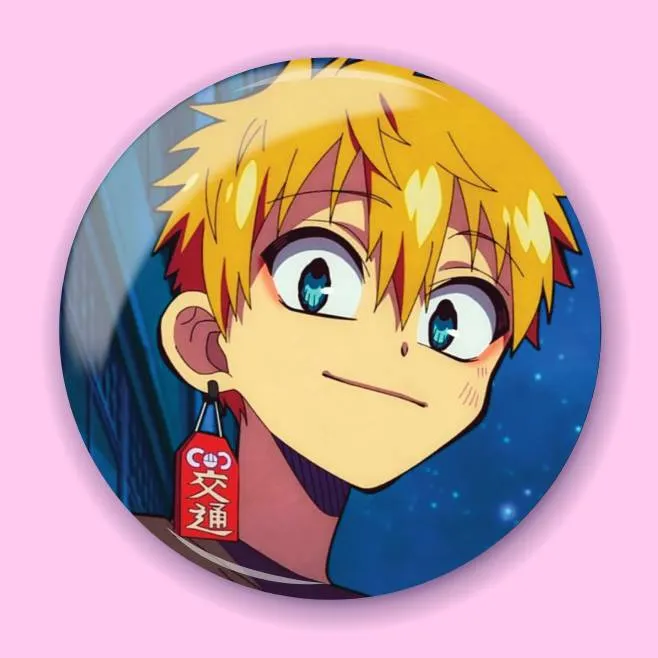 Аніме значок Туалетний привид Ханако (Toilet-bound Hanako-kun) 14, 56 мм