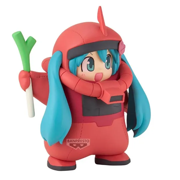 Аніме фігурка Хацуне Міку (Hatsune Miku) — Ґандам (Gundam) 45th Anniversary,  Banpresto, 15 см 5