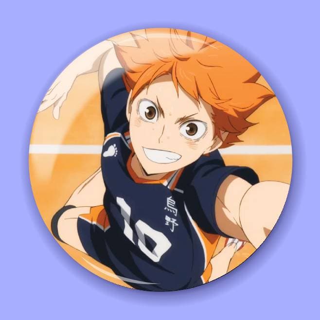 Аніме значок Волейбол (Haikyuu!!) 107, 56 мм