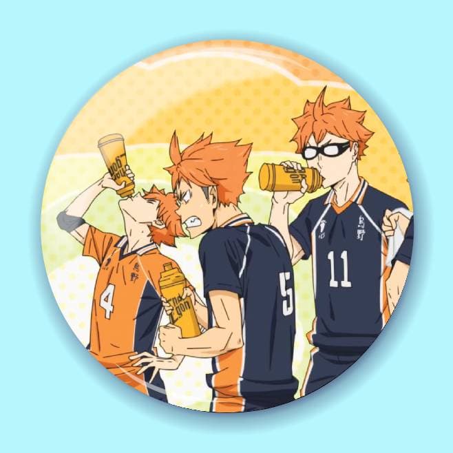 Аніме значок Волейбол (Haikyuu!!) 63, 56 мм
