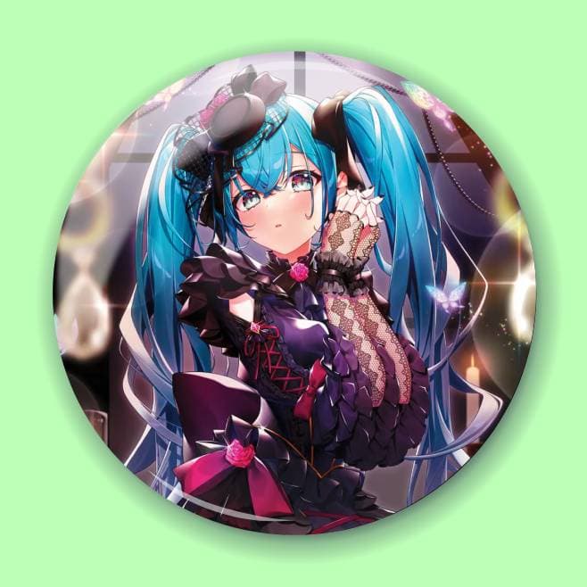 Аніме значок Хацуне Міку (Hatsune Miku) — Хацуне Міку (Hatsune Miku) Piapro Characters 42, 56 мм