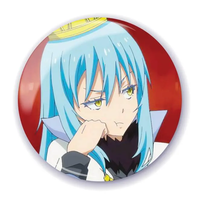 Аніме значок Про моє переродження в слиз (That Time I Got Reincarnated as a Slime) 19, 56 мм