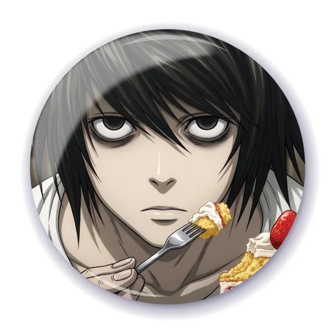 Аніме значок Зошит смерті (Death Note) 28, 56 мм