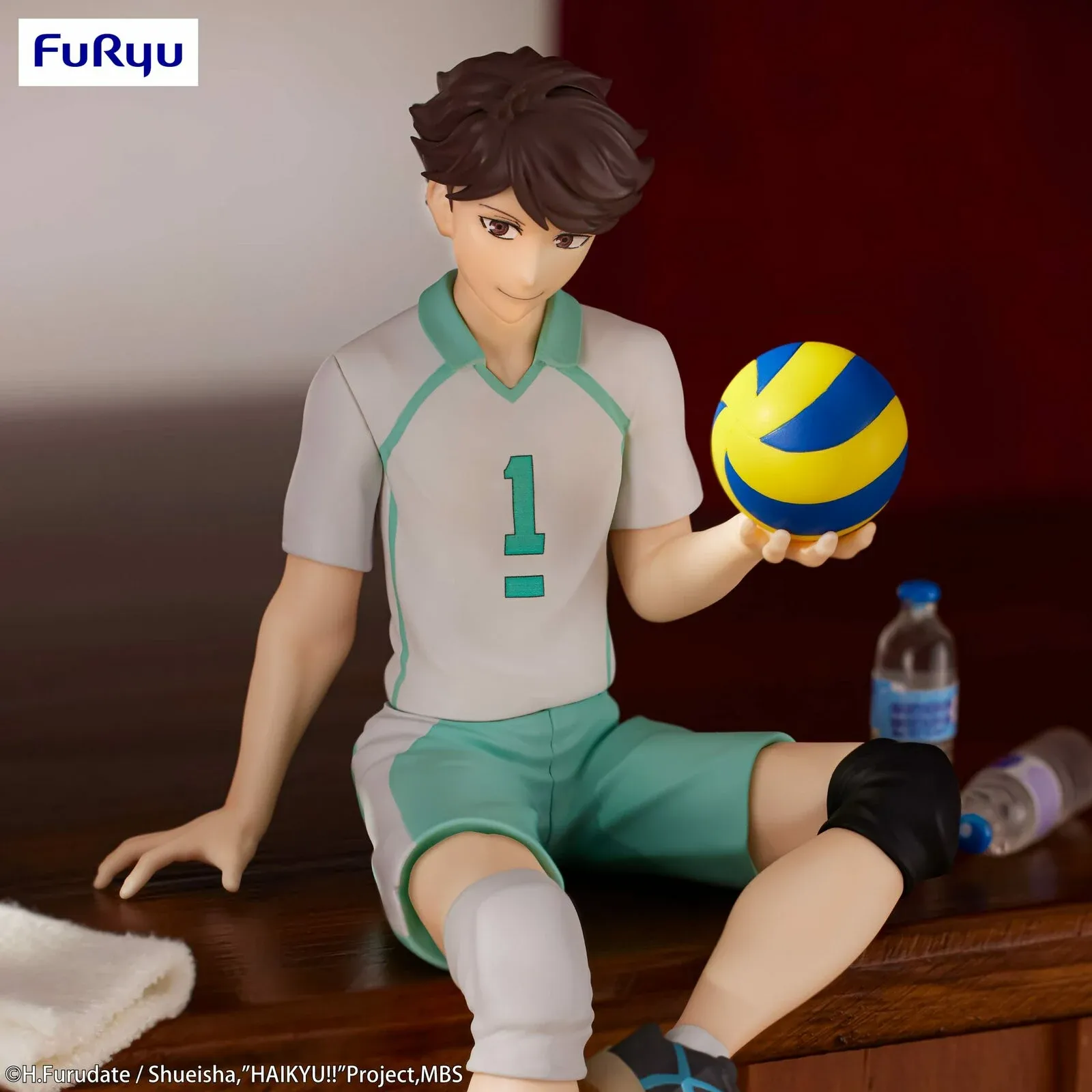 Аніме фігурка Ойкава Тоору (Oikawa Tooru) Noodle Stopper Figure FuRyu — Волейбол (Haikyuu!!), 13 см 3
