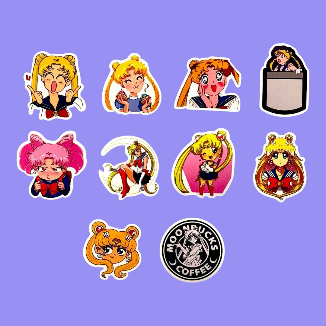 Наліпки по аніме Sailor Moon