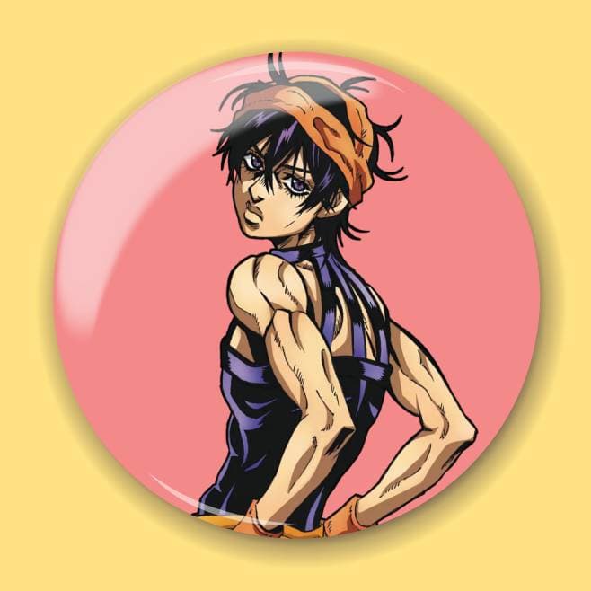 Аніме значок Неймовірні пригоди ДжоДжо (JoJo's Bizarre Adventure) 9, 56 мм