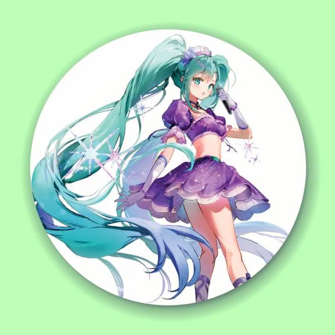 Аніме значок Хацуне Міку (Hatsune Miku) — Хацуне Міку (Hatsune Miku) 47, 56 мм