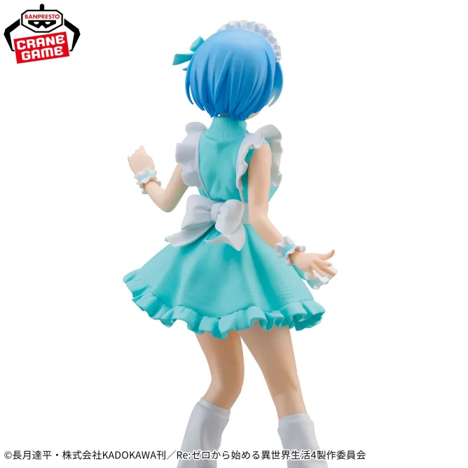 Аніме фігурка Рем (Rem: Jersey Maid Ver.) — Re:Zero — Життя з нуля в іншому світі (Re:Zero - Starting Life in Another World), серія GLITTER&GLAMOURS, 23 см, виробник Banpresto 3