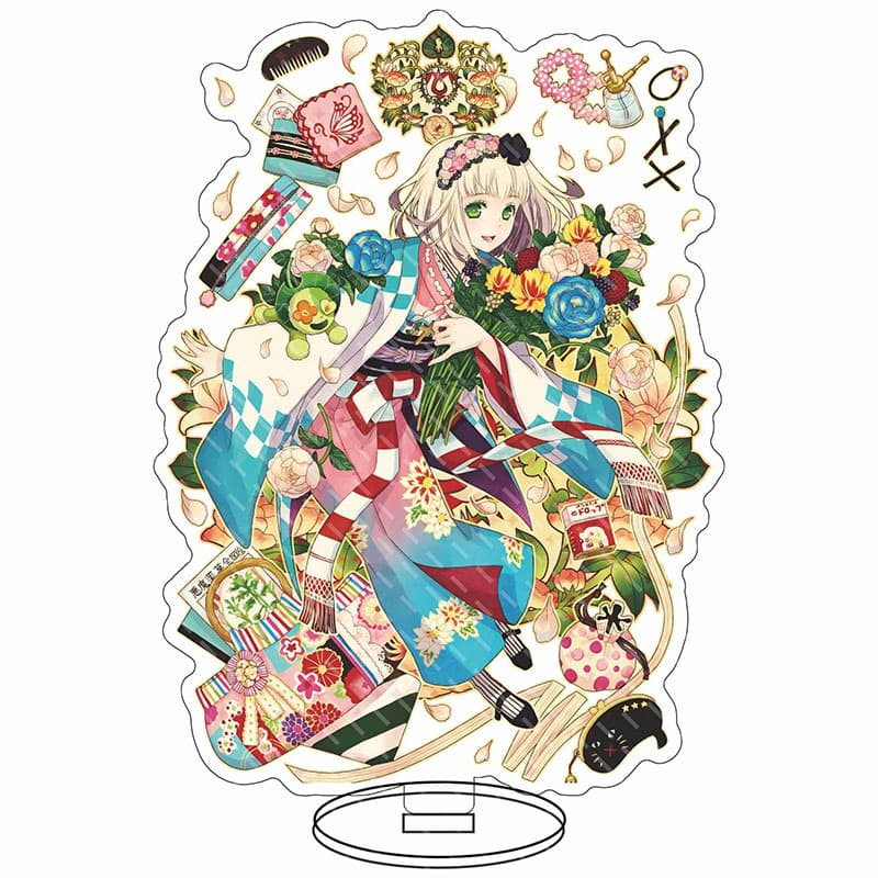 Аніме акриловий стенд Шіємі Моріяма (Shiemi Moriyama) — Блакитний екзорцист (Blue Exorcist), 16 см
