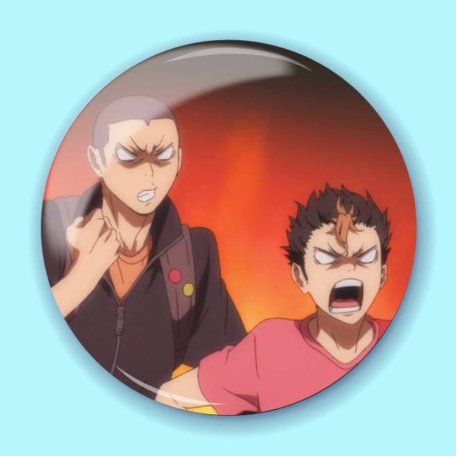 Аніме значок Волейбол (Haikyuu!!) 36, 56 мм