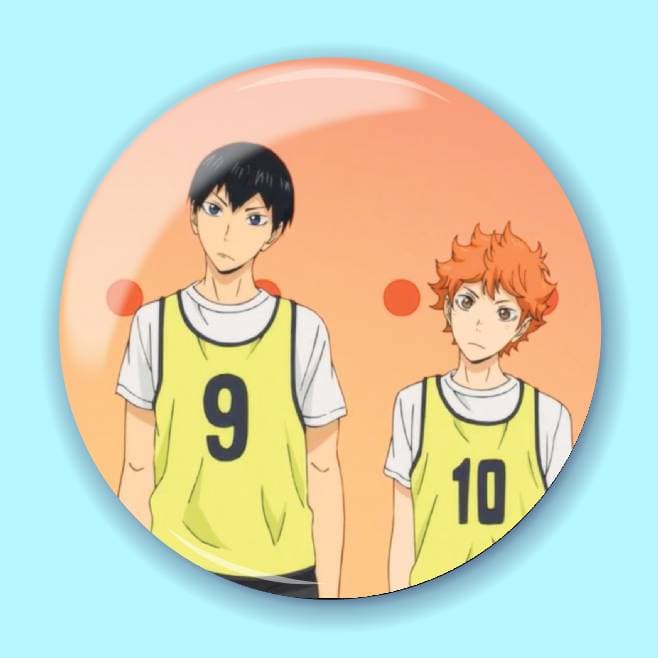 Аніме значок Волейбол (Haikyuu!!) 40, 56 мм
