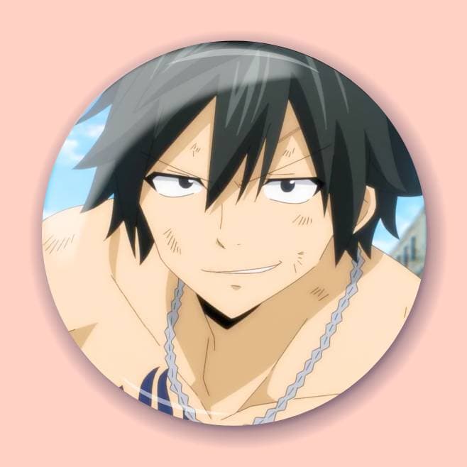 Аніме значок Хвіст Феї (Fairy Tail) 10, 56 мм
