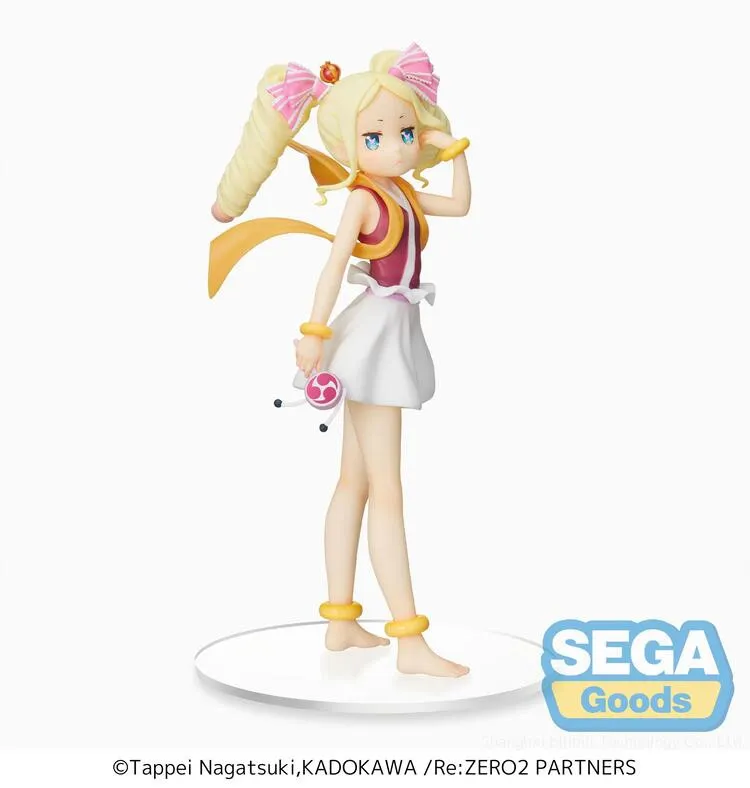 Аніме фігурка Беатріс (Beatrice) Thunder God Ver. Sega — Переродження: Життя в іншому світі з нуля (Re:Zero – Start Life in Another World), 16 см 2