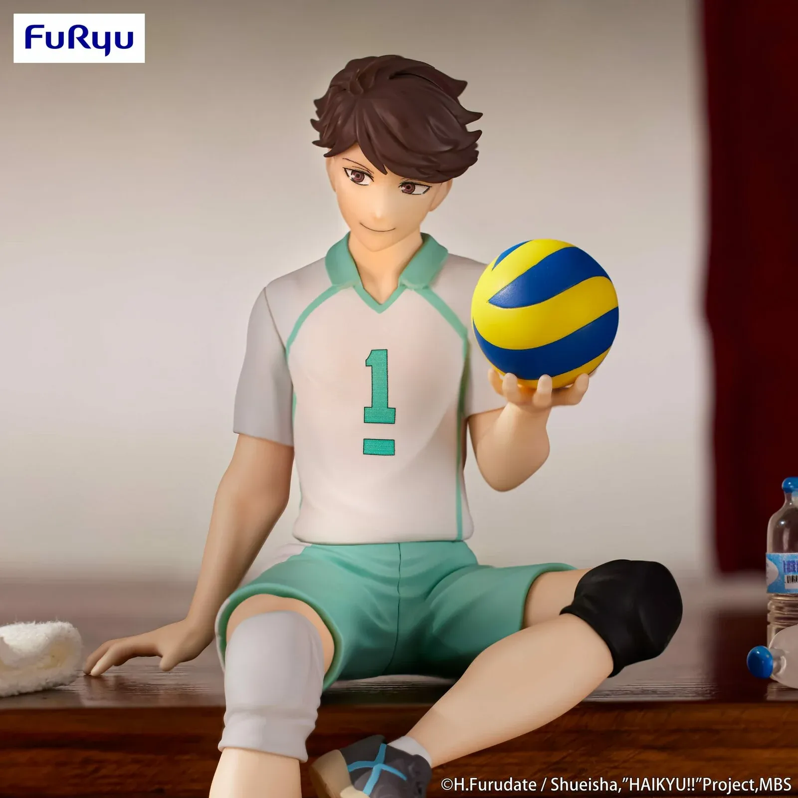 Аніме фігурка Ойкава Тоору (Oikawa Tooru) Noodle Stopper Figure FuRyu — Волейбол (Haikyuu!!), 13 см 2