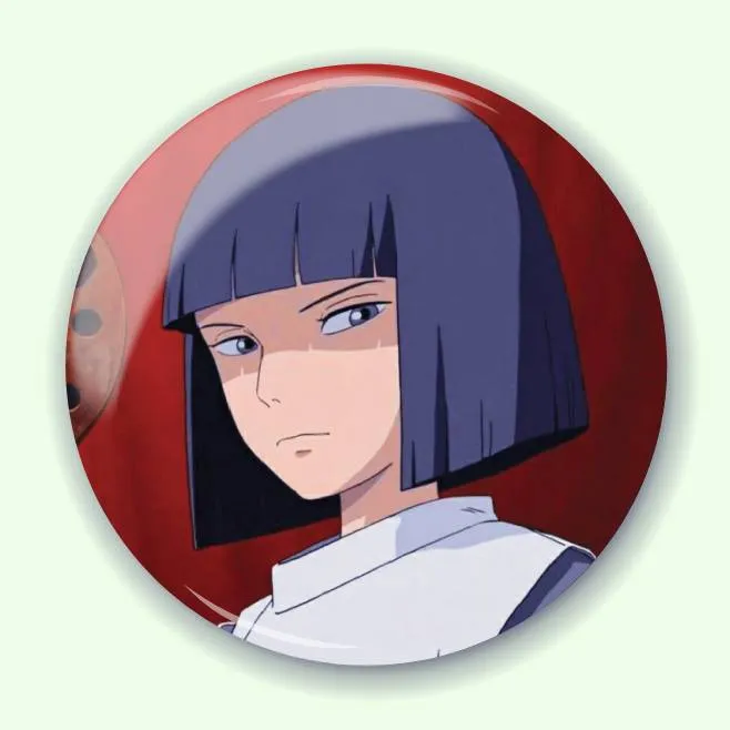 Аніме значок Віднесені привидами (Spirited Away) 9, 56 мм