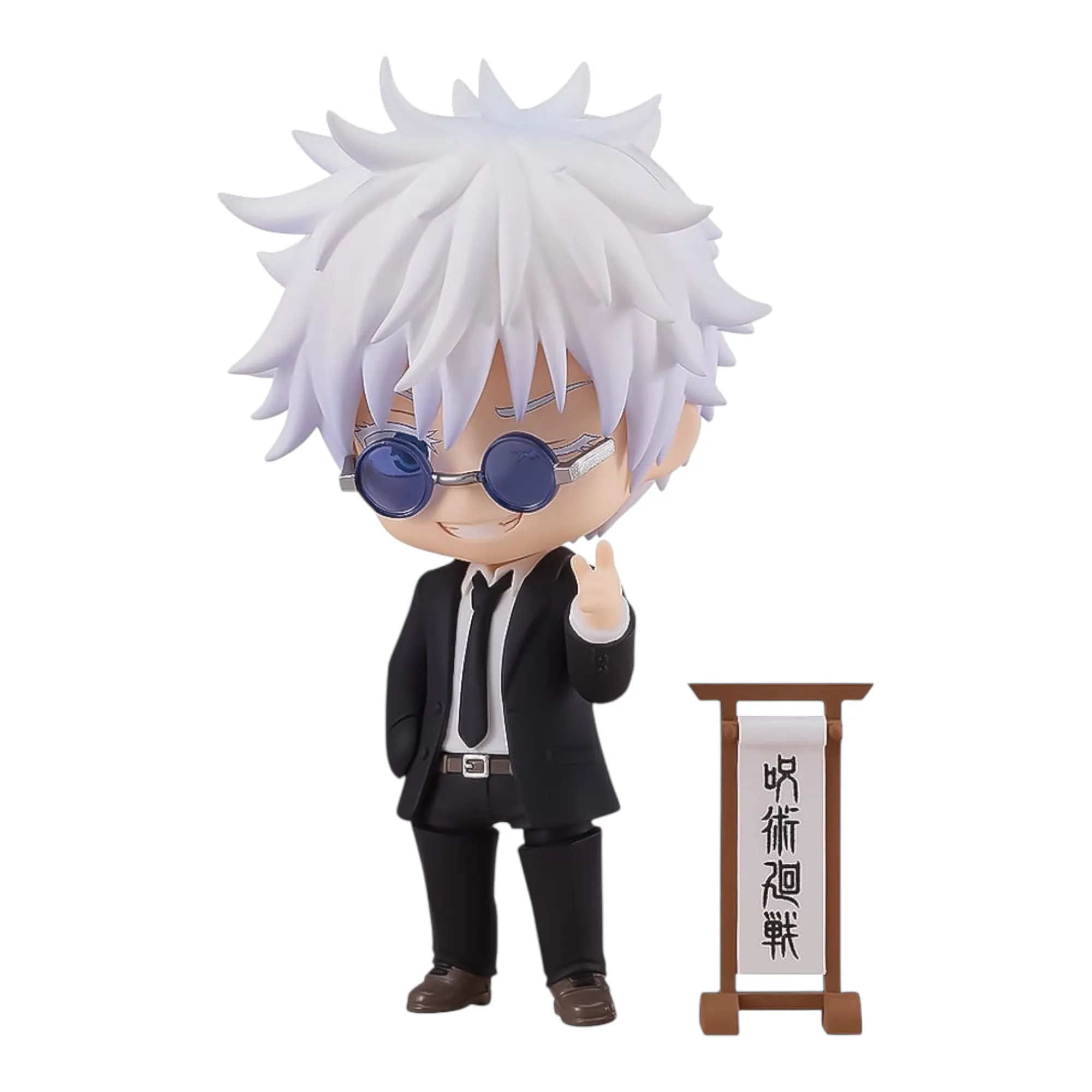 Аніме фігурка Сатору Ґоджо (Satoru Gojo) Nendoroid Suit Ver. No.2440 Good Smile Company — Магічна битва (Jujutsu Kaisen), 10 см