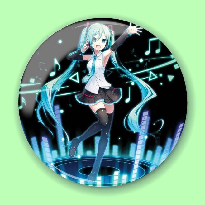 Аніме значок Хацуне Міку (Hatsune Miku) — Хацуне Міку (Hatsune Miku) 51, 56 мм