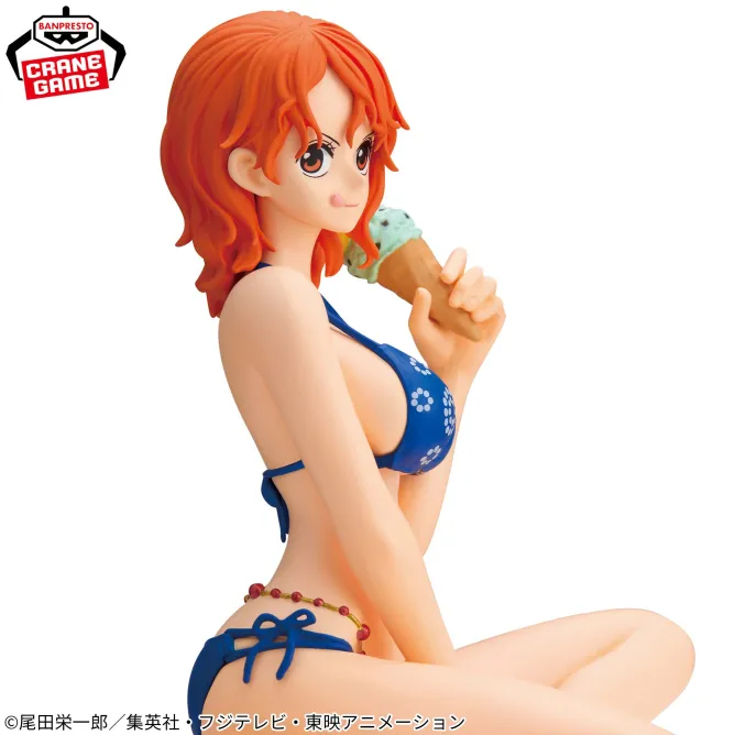 Аніме фігурка Намі (Nami Summer Style) — Ван Піс (One Piece), серія Glitter & Glamours, 11 см 2