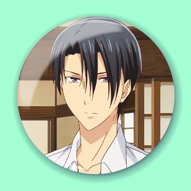 Аніме значок Кошик фруктів (Fruits Basket) 21, 56 мм