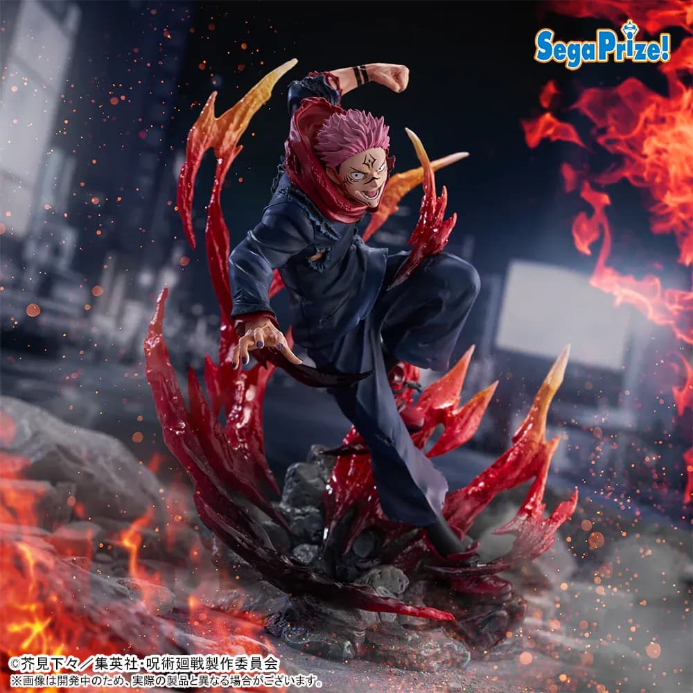 Аніме фігурка Сукуна (Sukuna) — Магічна Битва (Jujutsu Kaisen), Figurizm Alpha Sega, 23 см 3