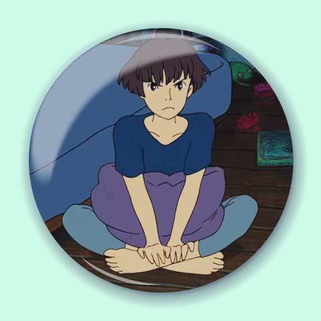 Аніме значок Поньо на кручі (Ponyo on the Cliff) 23, 56 мм