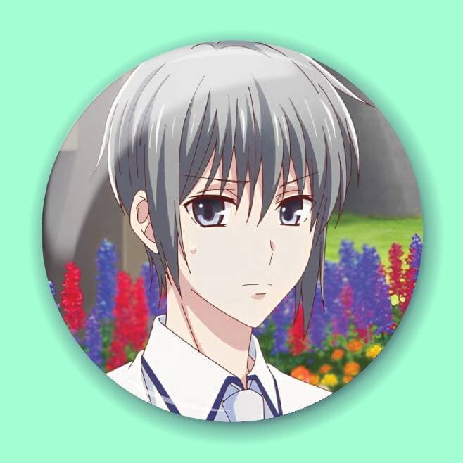 Аніме значок Кошик фруктів (Fruits Basket) 23, 56 мм, глянець