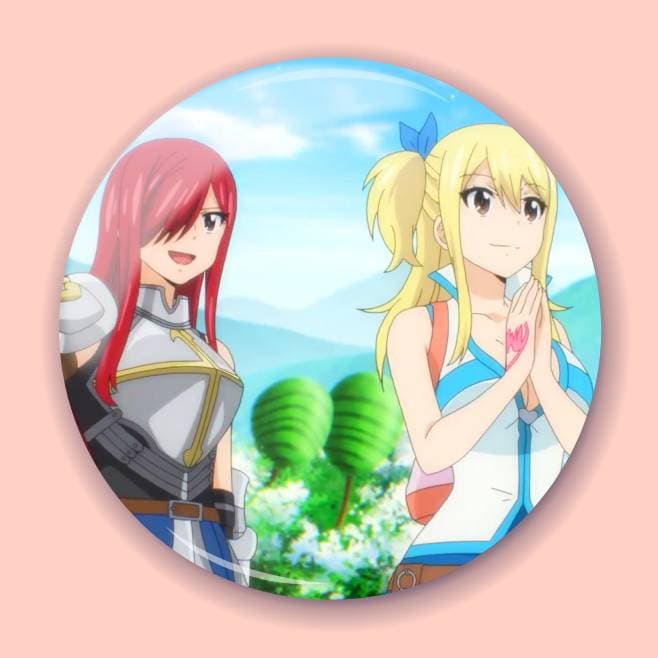 Аніме значок Хвіст Феї (Fairy Tail) 18, 56 мм