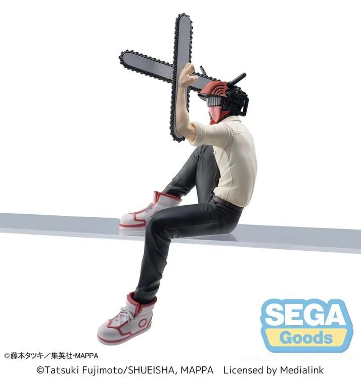 Аніме фігурка Денджі (Denji) Premium Perching Sega — Людина-бензопила (Chainsaw Man), 14 см 5