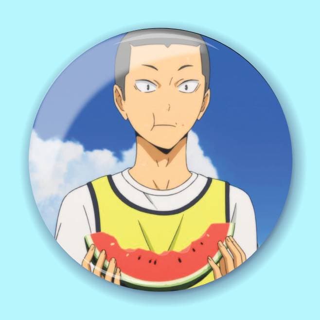 Аніме значок Волейбол (Haikyuu!!) 61, 56 мм