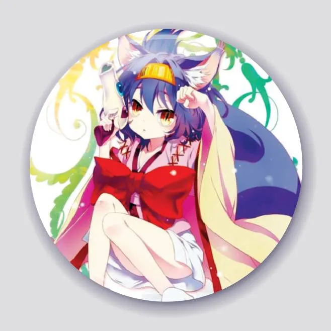 Аніме значок Без гри нема життя (No Game No Life) 6, 56 мм