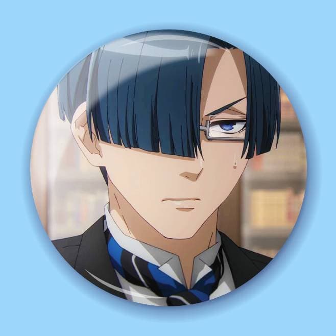 Аніме значок Темний дворецький (Black Butler) 8, 56 мм