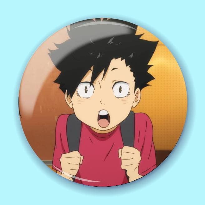 Аніме значок Волейбол (Haikyuu!!) 80, 56 мм