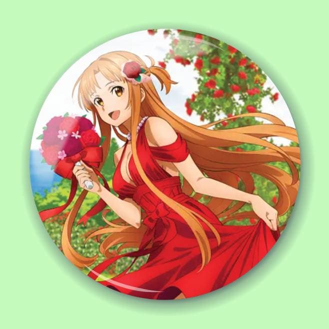 Аніме значок Мистецтво меча онлайн (Sword Art Online) 3, 56 мм, глянець
