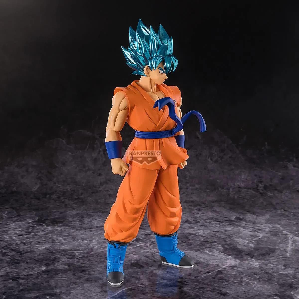 Аніме фігурка Ґоку (Goku) Blood of Saiyans Super Saiyan God Super Saiyan Banpresto — Яйця дракона (Dragon Ball), 20 см 3
