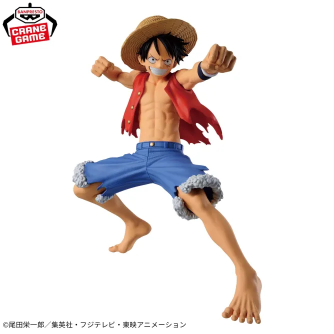 Аніме фігурка Манкі Д. Луффі (Monkey D. Luffy) — Ван-Піс (One Piece), серія Cross Posing, 16 см, виробник Banpresto 4
