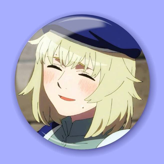 Аніме значок Смаколики з підземелля (Delicious in Dungeon) 9, 56 мм, глянець