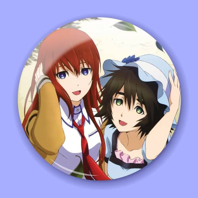 Аніме значок Брама Штейна (Steins;Gate) 16, 56 мм, глянець