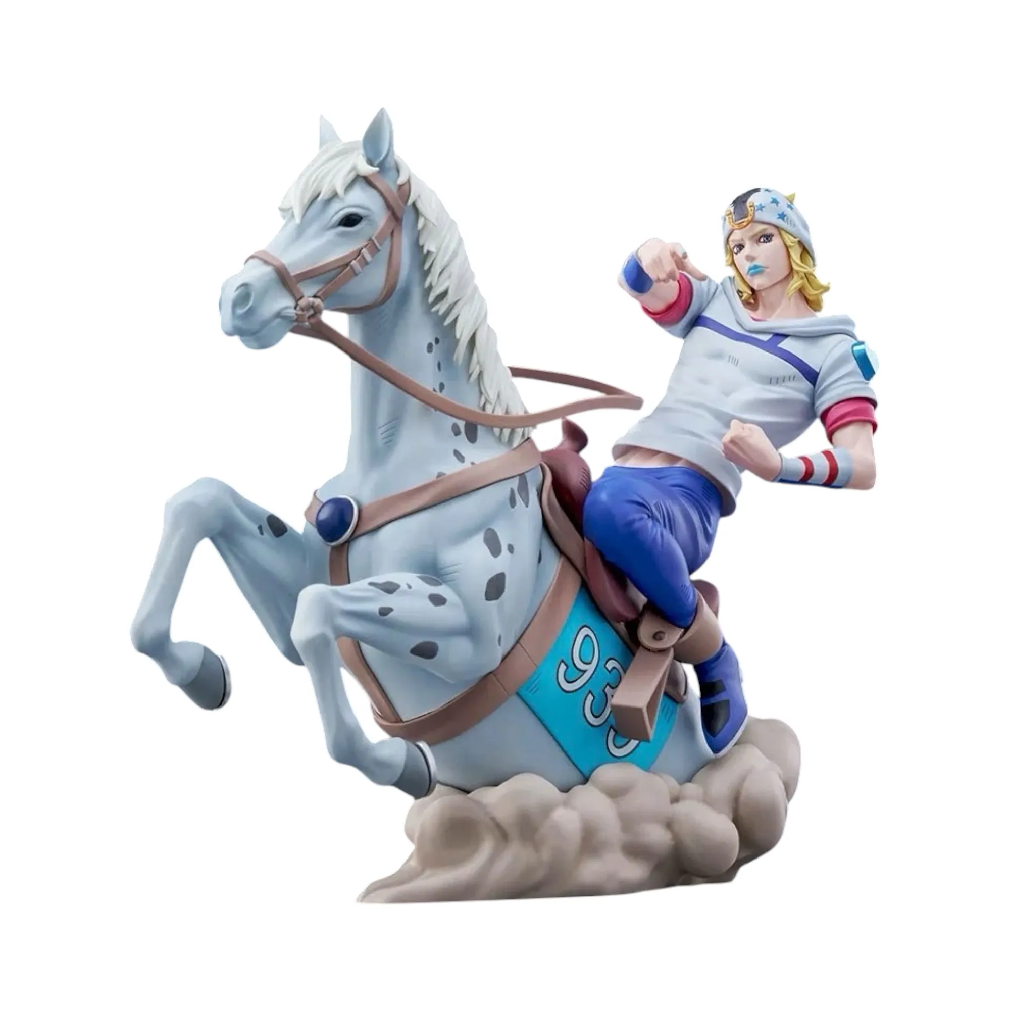 Аніме фігурка Джонні Джостар (Johnny Joestar) — Химерні пригоди ДжоДжо: Стіл Болл Ран (JoJo's Bizarre Adventure: Steel Ball Run), серія Xross Link Max, 18 см, виробник Sega