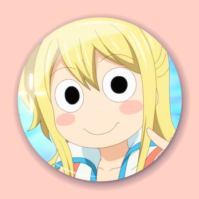 Аніме значок Хвіст Феї (Fairy Tail) 21, 56 мм, глянець