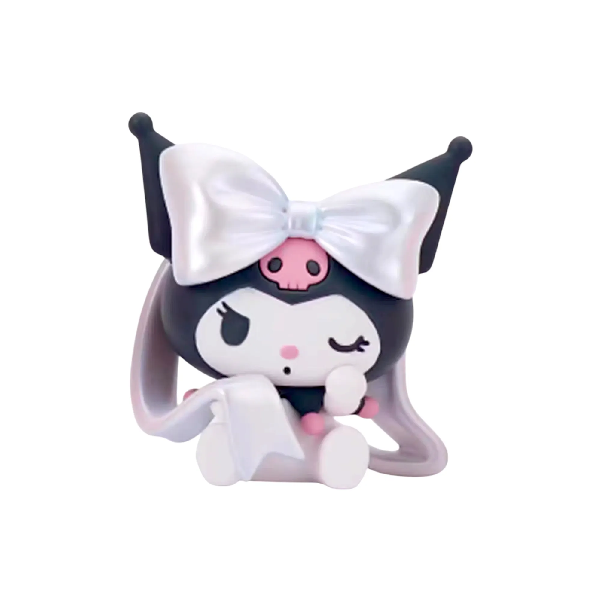 Фігурка Куромі (Kuromi: Ballet Ribbon Ver.) — Саріо (Sanrio Characters), серія Takara Tomy Arts Gashapon, 4 см, виробник Takara Tomy Arts
